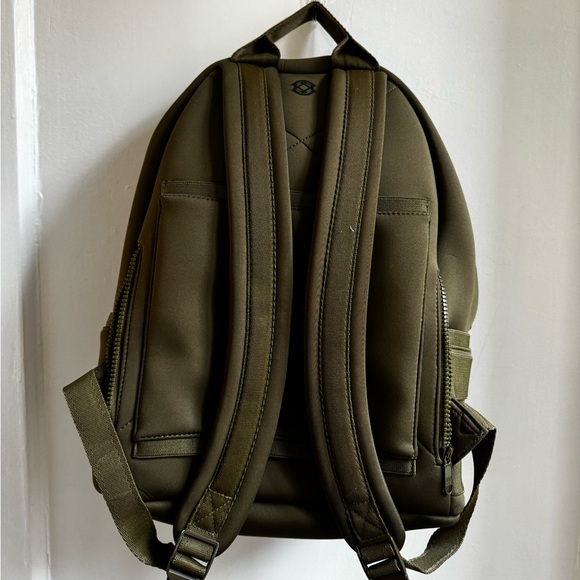 Dagne Dover Medium Dakota Backpack in Olive - Picture 2 of 5